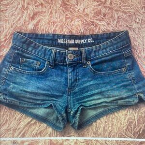 Mossimo Supply Co. Women's Blue Denim Shorts